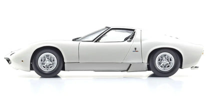 [ Back-order ] KYOSHO KS08314W 1:18 Lamborghini Miura P400 White model car