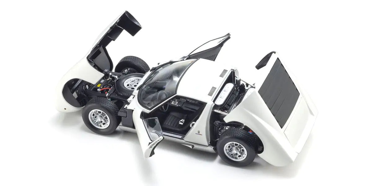 [ Back-order ] KYOSHO KS08314W 1:18 Lamborghini Miura P400 White model car