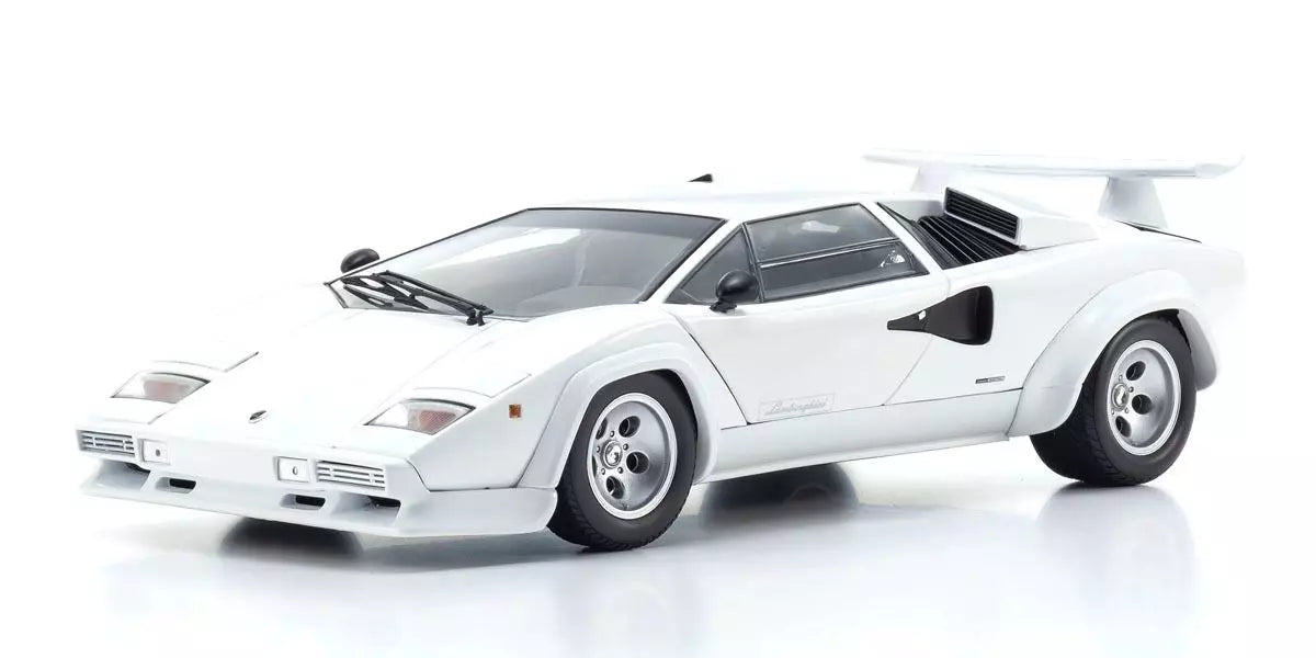 [ Back-order ] KYOSHO KS08320WFL 1:18 Lamborghini Countach LP400S White model car
