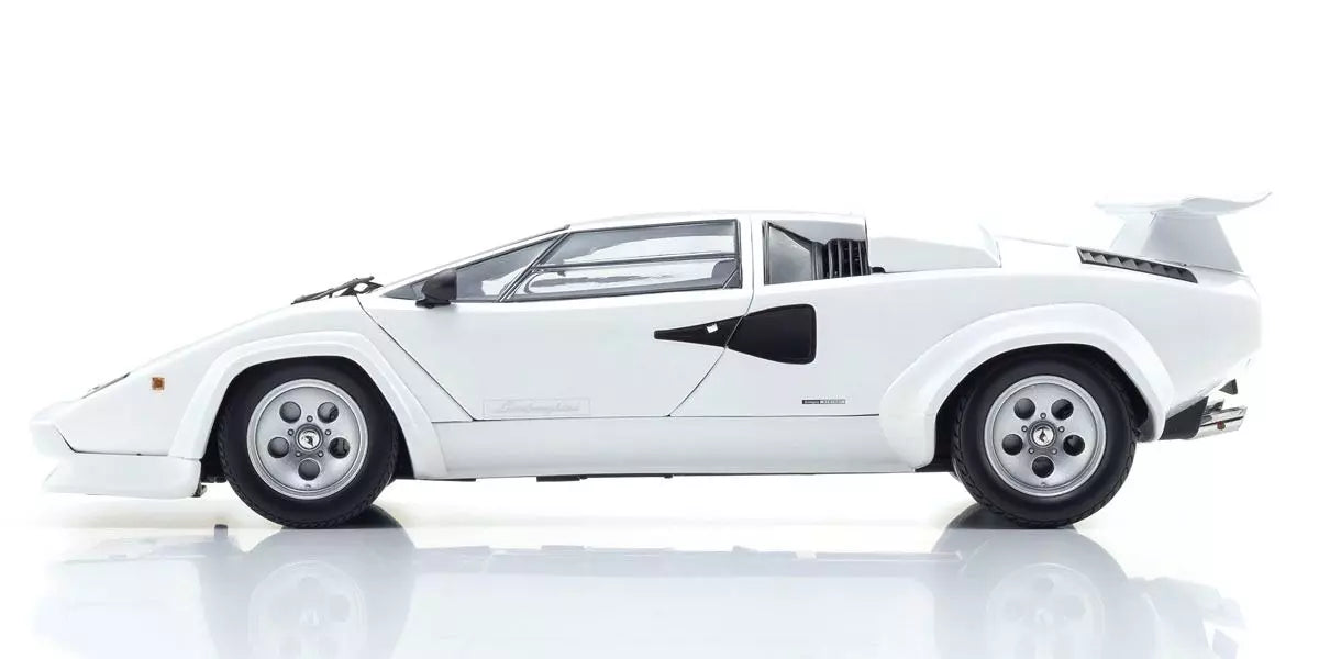 [ Back-order ] KYOSHO KS08320WFL 1:18 Lamborghini Countach LP400S White model car