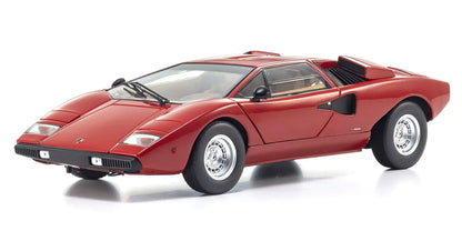 [ Back-order ] KYOSHO KS08321RT 1:18 Lamborghini Countach LP400 Red model car