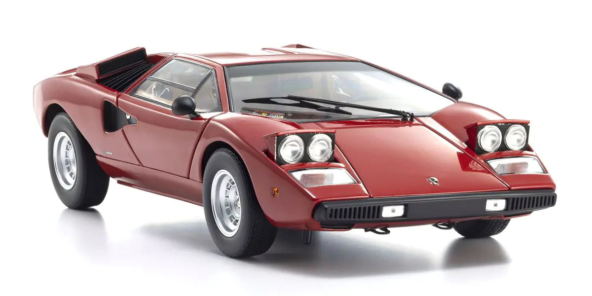 [ Back-order ] KYOSHO KS08321RT 1:18 Lamborghini Countach LP400 Red model car