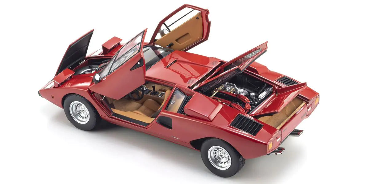 [ Back-order ] KYOSHO KS08321RT 1:18 Lamborghini Countach LP400 Red model car