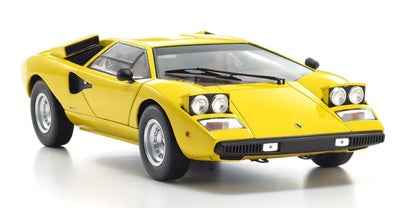 [ Back-order ] KYOSHO KS08321YT 1:18 Lamborghini Countach LP400 Yellow model car