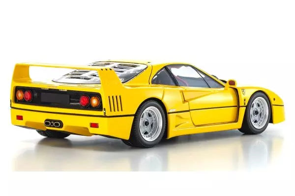 [ Back-order ] KYOSHO KS08416Y 1:18 Ferrari F40 Yellow model car