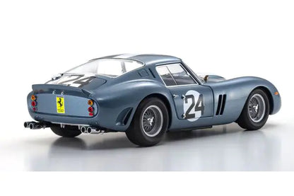 [ Back-order ] KYOSHO KS08438D 1:18 Ferrari 250GTO 1962 Sebring #24 Blue model car