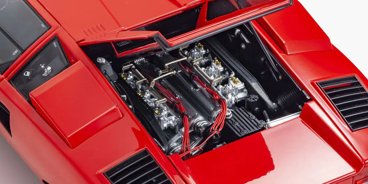 [ Back-order ] KYOSHO KS08611R 1:12 Lamborghini Countach LP400 Red model car