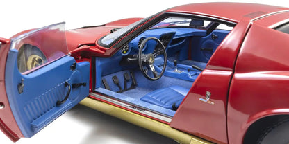 [ Back-order ] KYOSHO KS08621RBL 1:12 Lamborghini Miura P400 Red Blue Interior model car
