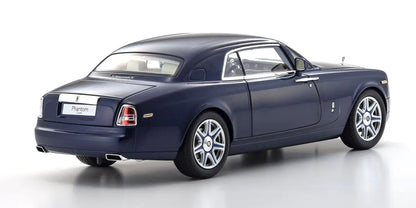 [ Back-order ] KYOSHO KS08862BLM 1:18 Rolls-Royce Phantom Coupe Blue Metallic model car