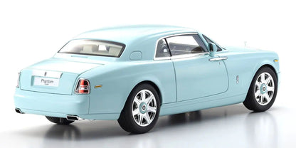 [ Back-order ] KYOSHO KS08862TBL 1:18 Rolls-Royce Phantom Coupe Turquoise model car