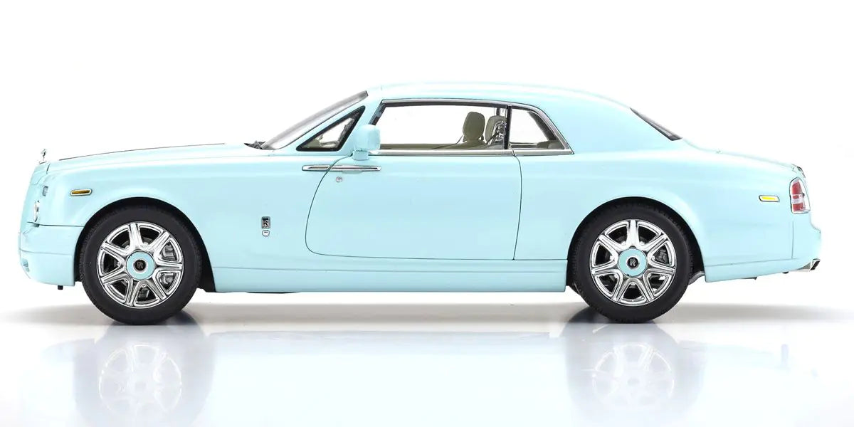 [ Back-order ] KYOSHO KS08862TBL 1:18 Rolls-Royce Phantom Coupe Turquoise model car