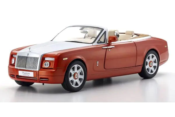 [ Back-order ] KYOSHO KS08871P 1:18 Rolls-Royce Phantom Drophead Orange model car
