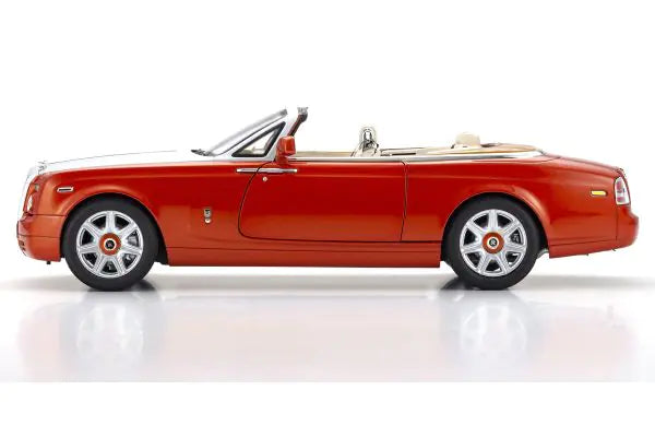 [ Back-order ] KYOSHO KS08871P 1:18 Rolls-Royce Phantom Drophead Orange model car