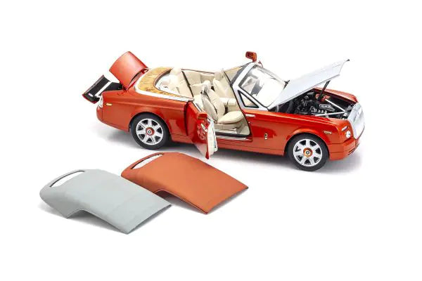 [ Back-order ] KYOSHO KS08871P 1:18 Rolls-Royce Phantom Drophead Orange model car