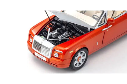 [ Back-order ] KYOSHO KS08871P 1:18 Rolls-Royce Phantom Drophead Orange model car