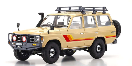 [ Back-order ] KYOSHO KS08956XBE 1:18 Toyota Land Cruiser 60 Beige model car