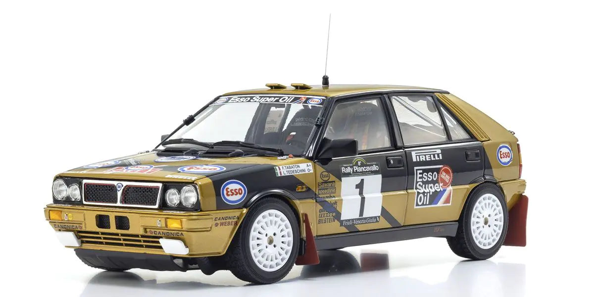 [ Back-order ] KYOSHO KS08960D 1:18 Lancia Delta 1987 Piancavallo #1 model car