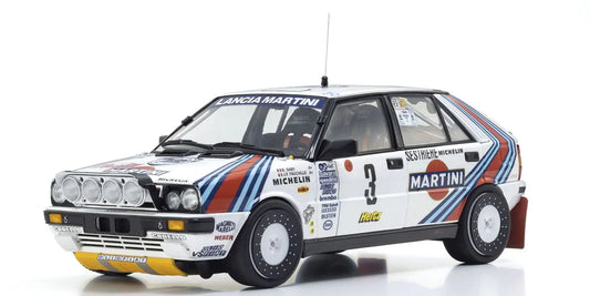 [ Back-order ] KYOSHO KS08960F 1:18 Lancia Delta 1988 Monte Carlo #3 model car