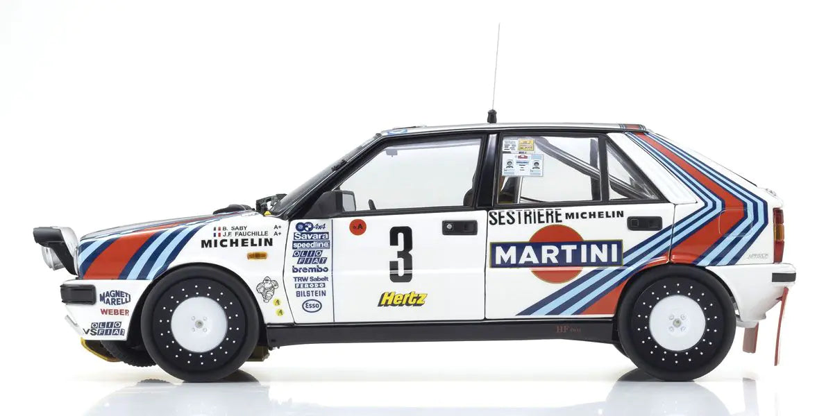 [ Back-order ] KYOSHO KS08960F 1:18 Lancia Delta 1988 Monte Carlo #3 model car