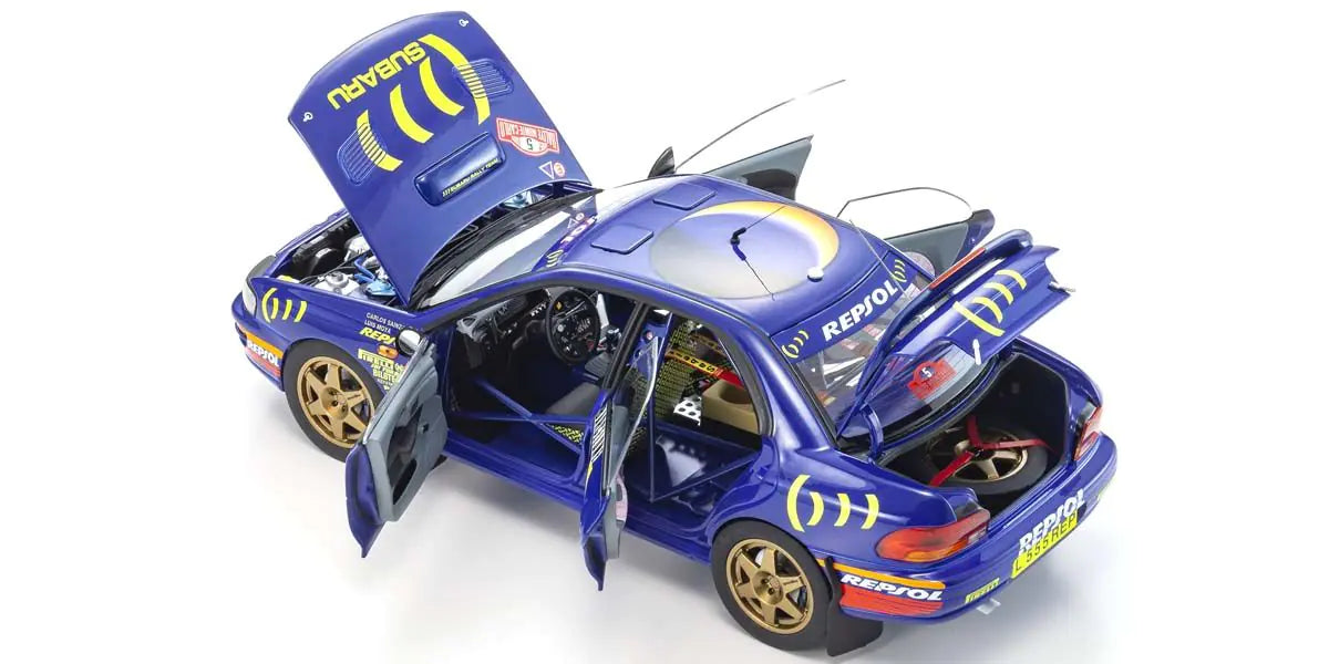 [ Back-order ] KYOSHO KS08962B 1:18 Subaru Impreza 1995 Monte Carlo #5 model car