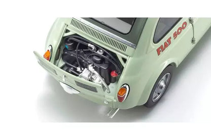 [ Back-order ] KYOSHO KS08966ALG 1:18 Fiat Nuova 500 Abarth Green Clear model car