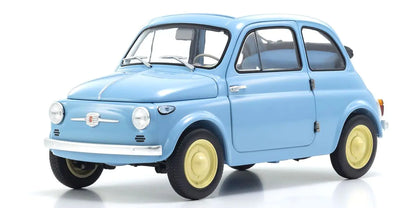 [ Back-order ] KYOSHO KS08966LB 1:18 Fiat Nuova 500 Celestial Blue Diecast model car
