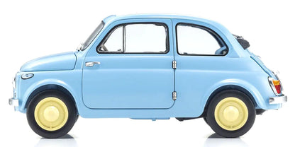 [ Back-order ] KYOSHO KS08966LB 1:18 Fiat Nuova 500 Celestial Blue Diecast model car