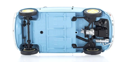 [ Back-order ] KYOSHO KS08966LB 1:18 Fiat Nuova 500 Celestial Blue Diecast model car