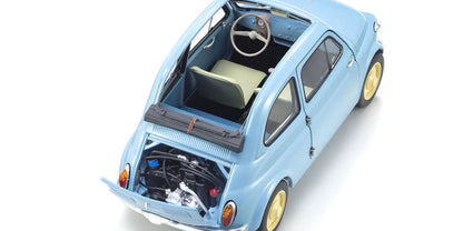 [ Back-order ] KYOSHO KS08966LB 1:18 Fiat Nuova 500 Celestial Blue Diecast model car