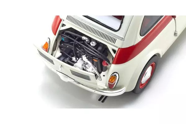 [ Back-order ] KYOSHO KS08966SLG 1:18 Fiat Nuova 500 Sport Light Gray model car