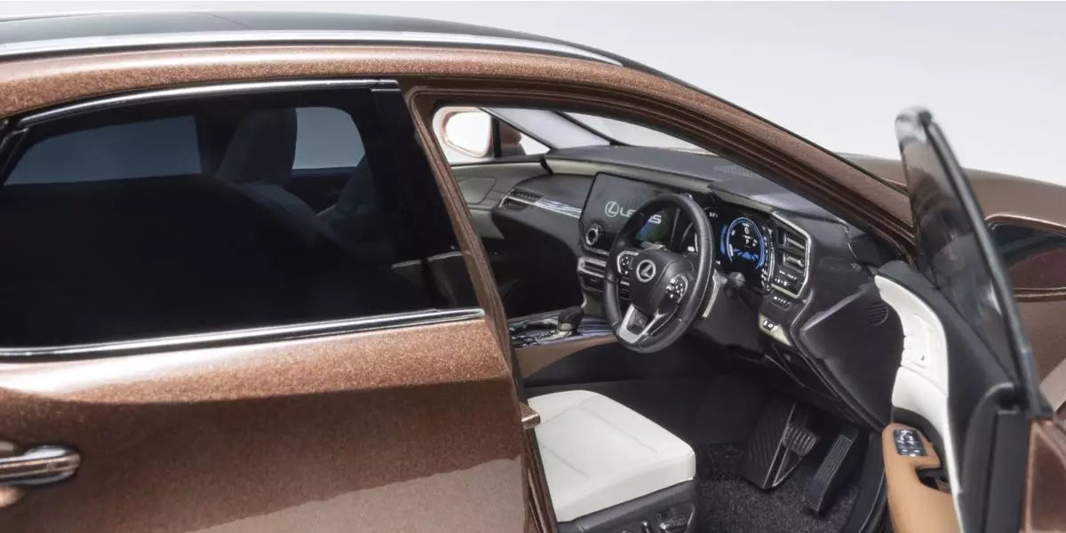 [ Back-order ] KYOSHO KS08972CP 1:18 Lexus RX 450H+ Sonic Copper model car
