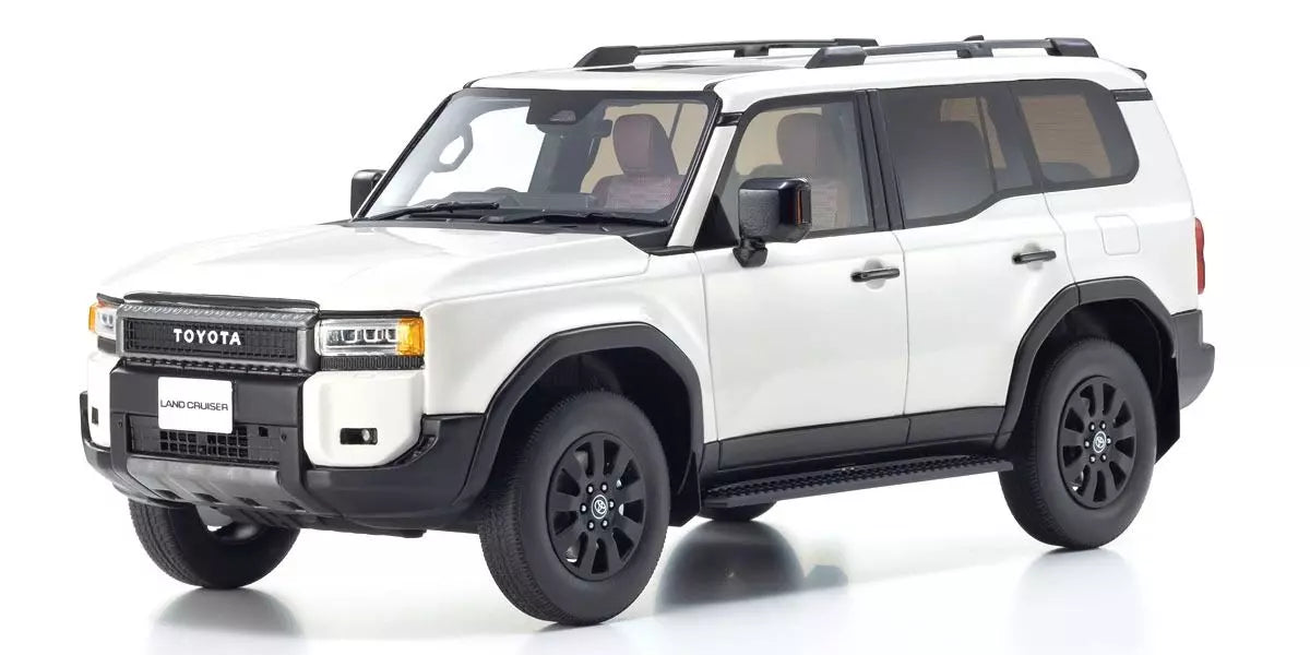 [ Back-order ] KYOSHO KSR18064W 1:18 Toyota Land Cruiser 250 White model car