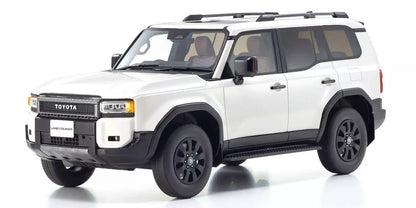 [ Back-order ] KYOSHO KSR18064W 1:18 Toyota Land Cruiser 250 White model car