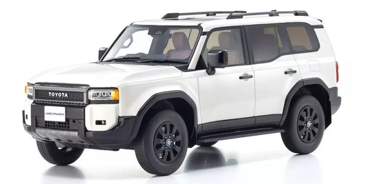 [ Back-order ] KYOSHO KSR18064W 1:18 Toyota Land Cruiser 250 White model car