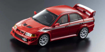 [ Back-order ] KYOSHO KSR43116R 1:43 Mitsubishi Lancer Evolution VI TME Red model car