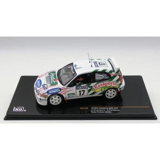 RAC146 IXO 1:43 Toyota Corolla WRC #17 Rally Finland 2000 model car *