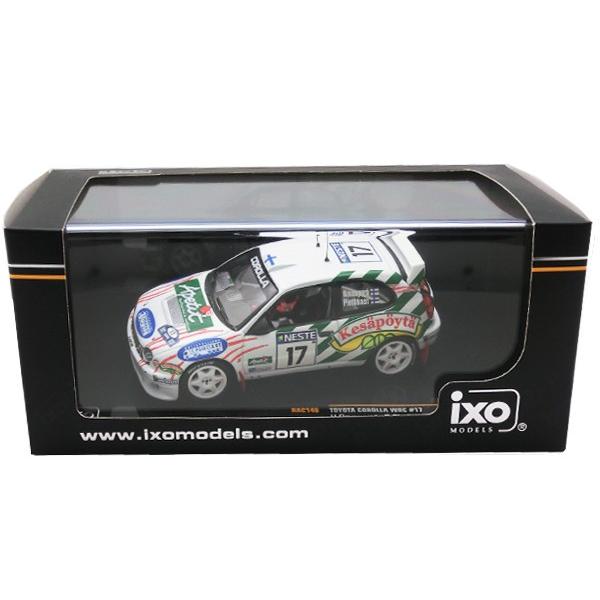 RAC146 IXO 1:43 Toyota Corolla WRC #17 Rally Finland 2000 model car *