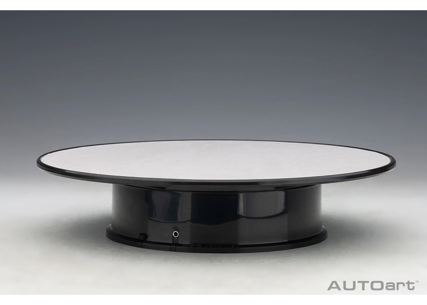 [ Back-order ] AUTOart 98015 Rotary Display Stand Medium 25.5cm diameter Silver