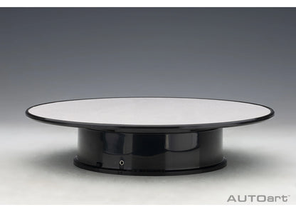 [ Back-order ] AUTOart 98015 Rotary Display Stand Medium 25.5cm diameter Silver