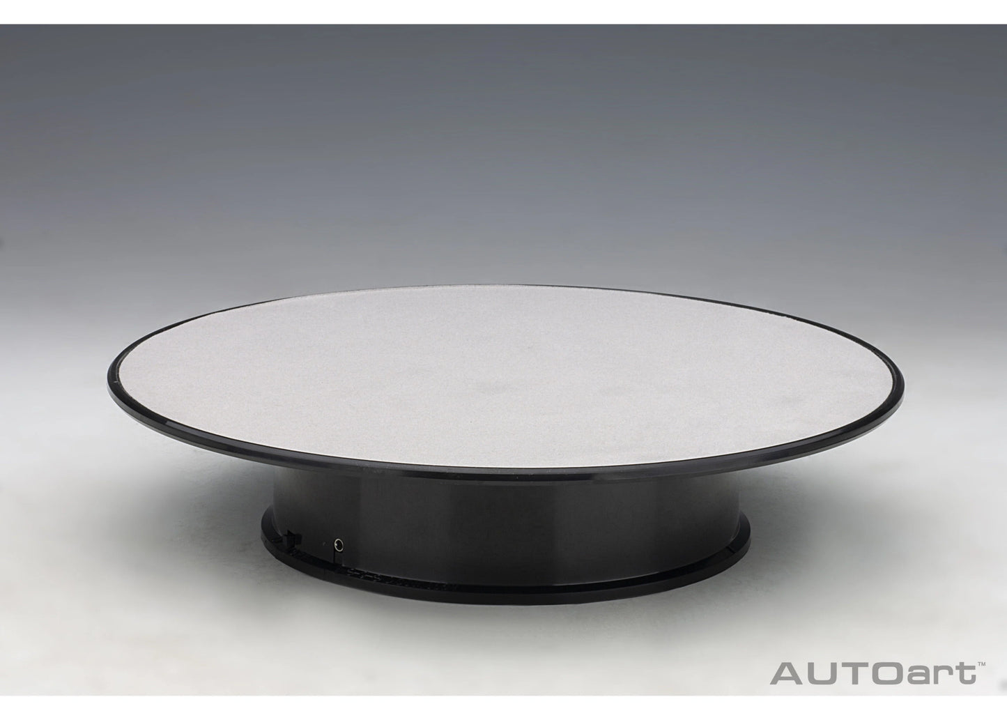 [ Back-order ] AUTOart 98015 Rotary Display Stand Medium 25.5cm diameter Silver