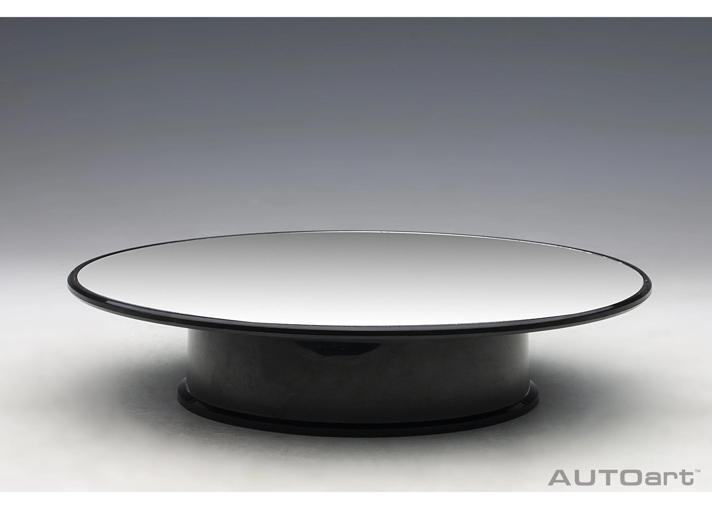 [ Back-order ] AUTOart 98016 Rotary Display StandMedium 25.5cm diameter Acrylic mirror top