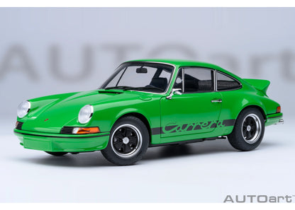 [ Back-order ] 78034 AUTOart 1:18 Porsche 911 Carrera 2.7 RS Viper Green Black Stripes model car