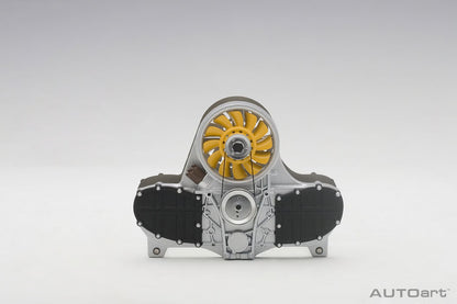 [ Back-order ] AUTOart 45576 Air cooled engine letter holder Yellow