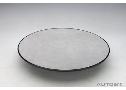 [ Back-order ] AUTOart 98012 Rotary Display Stand Large 31cm Silver