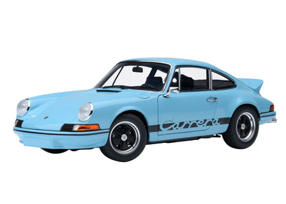 [ Back-order ] 78032 AUTOart 1:18 Porsche 911 Carrera 2.7 RS Gulf Blue Black Stripes model car