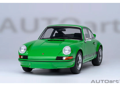 [ Back-order ] 78034 AUTOart 1:18 Porsche 911 Carrera 2.7 RS Viper Green Black Stripes model car