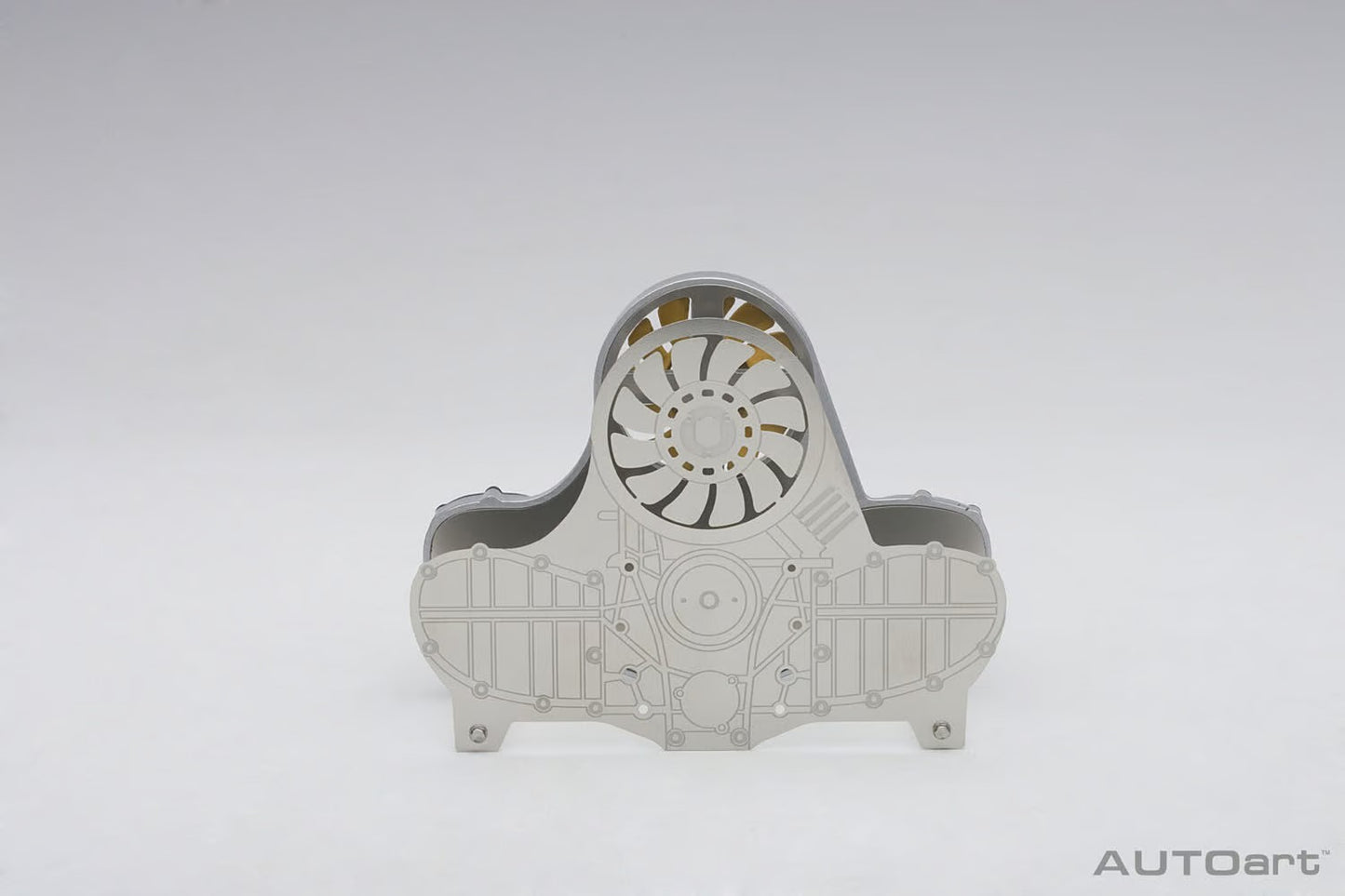 [ Back-order ] AUTOart 45576 Air cooled engine letter holder Yellow