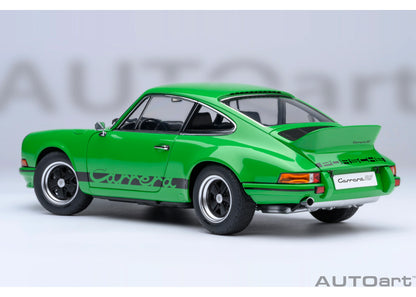 [ Back-order ] 78034 AUTOart 1:18 Porsche 911 Carrera 2.7 RS Viper Green Black Stripes model car