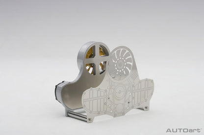 [ Back-order ] AUTOart 45576 Air cooled engine letter holder Yellow