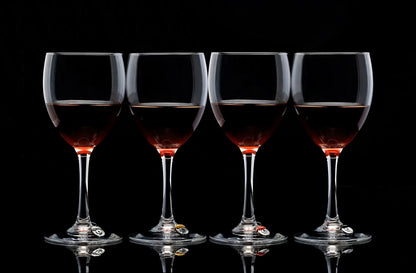 [ Back-order ] AUTOart 40332 Brake disc wine glass charm set of 4 colors Silver Red Yellow Black